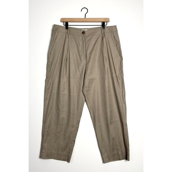The Reset Pants - THE RESET R Label Linen Blend Trousers